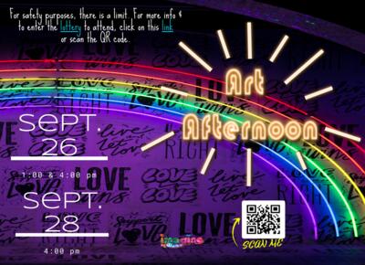 Art Afternoon - September 26th and 28th