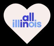 Heart Logo for "All In" Illinois program